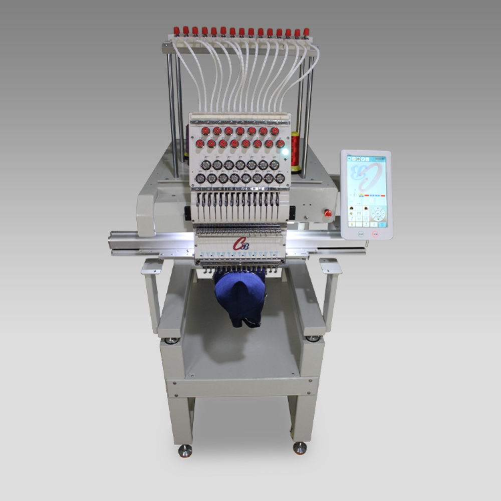 New Single head cap embroidery machine (15needles)